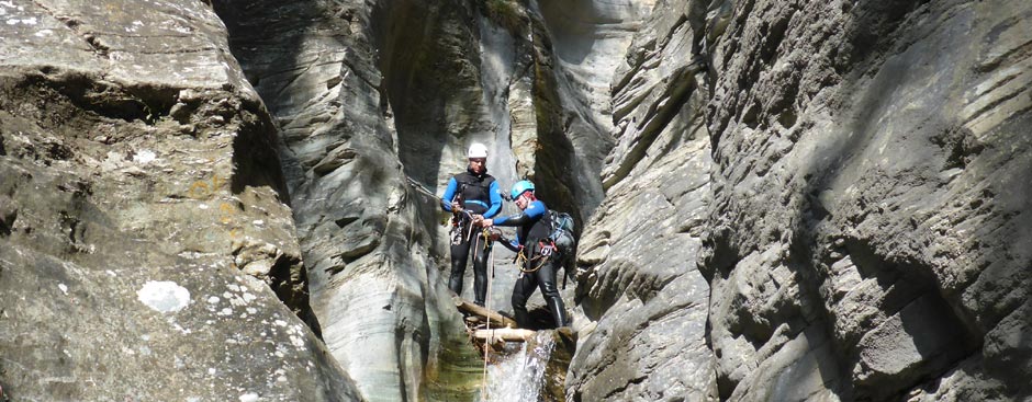 Canyoning, Schluchteln Kozjak