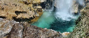 Canyoning, Schluchteln Soca Wasserfälle
